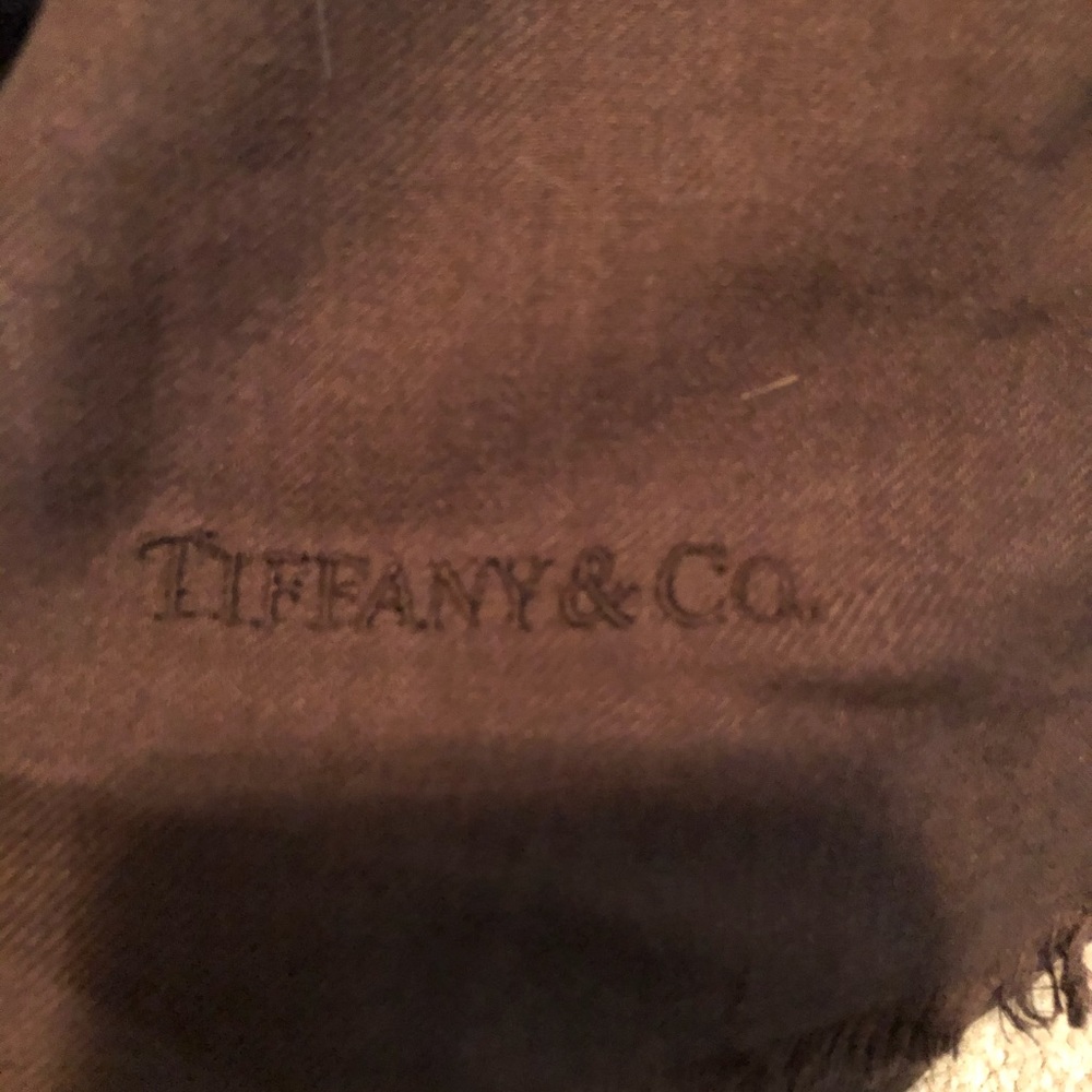 Tiffany silk and cashmere scarf